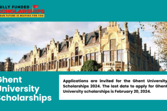 Ghent University Scholarships