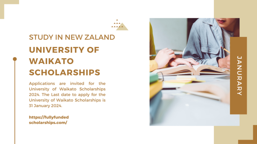 University of Waikato Scholarships